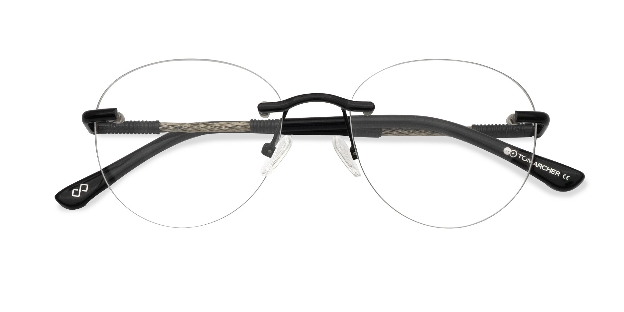 Black Rimless Glasses-6