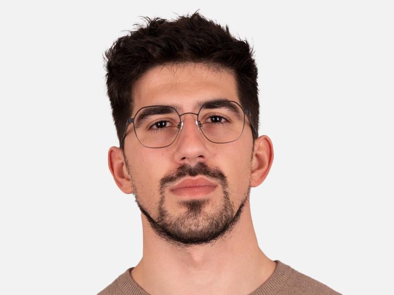 Hexagon Reading Glasses For Men & Women-41
