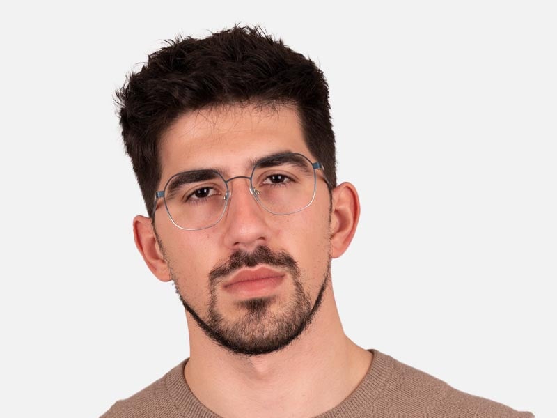 Hexagon Eyeglasses For Men & Women-41