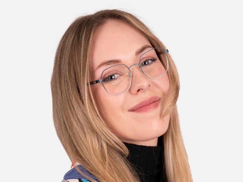 Hexagon Eyeglasses For Men & Women-52