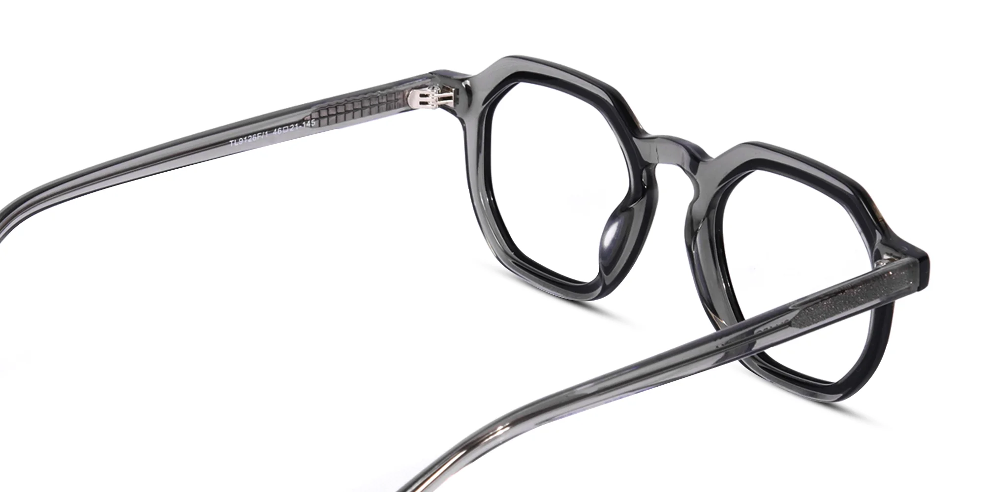 Clear Grey Glasses-5
