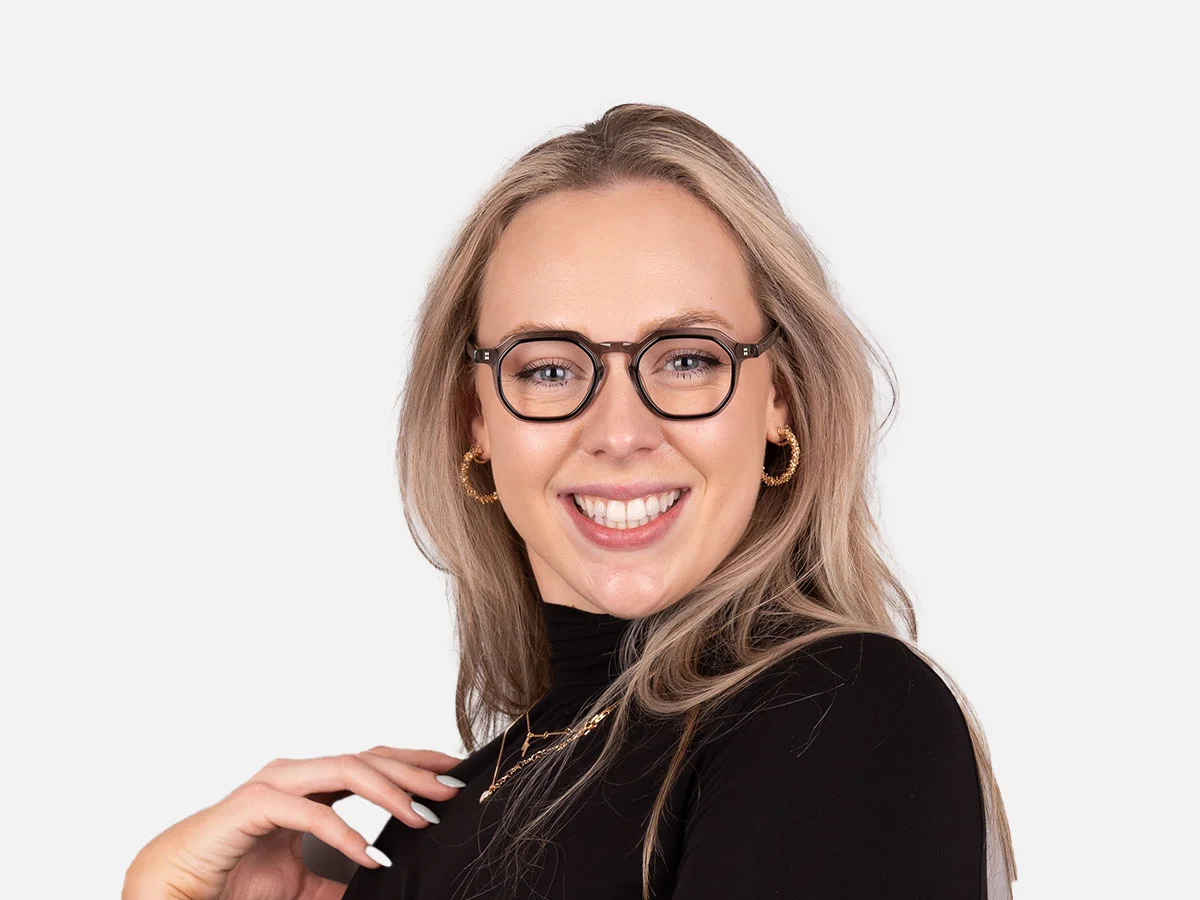 Clear Grey Glasses-7