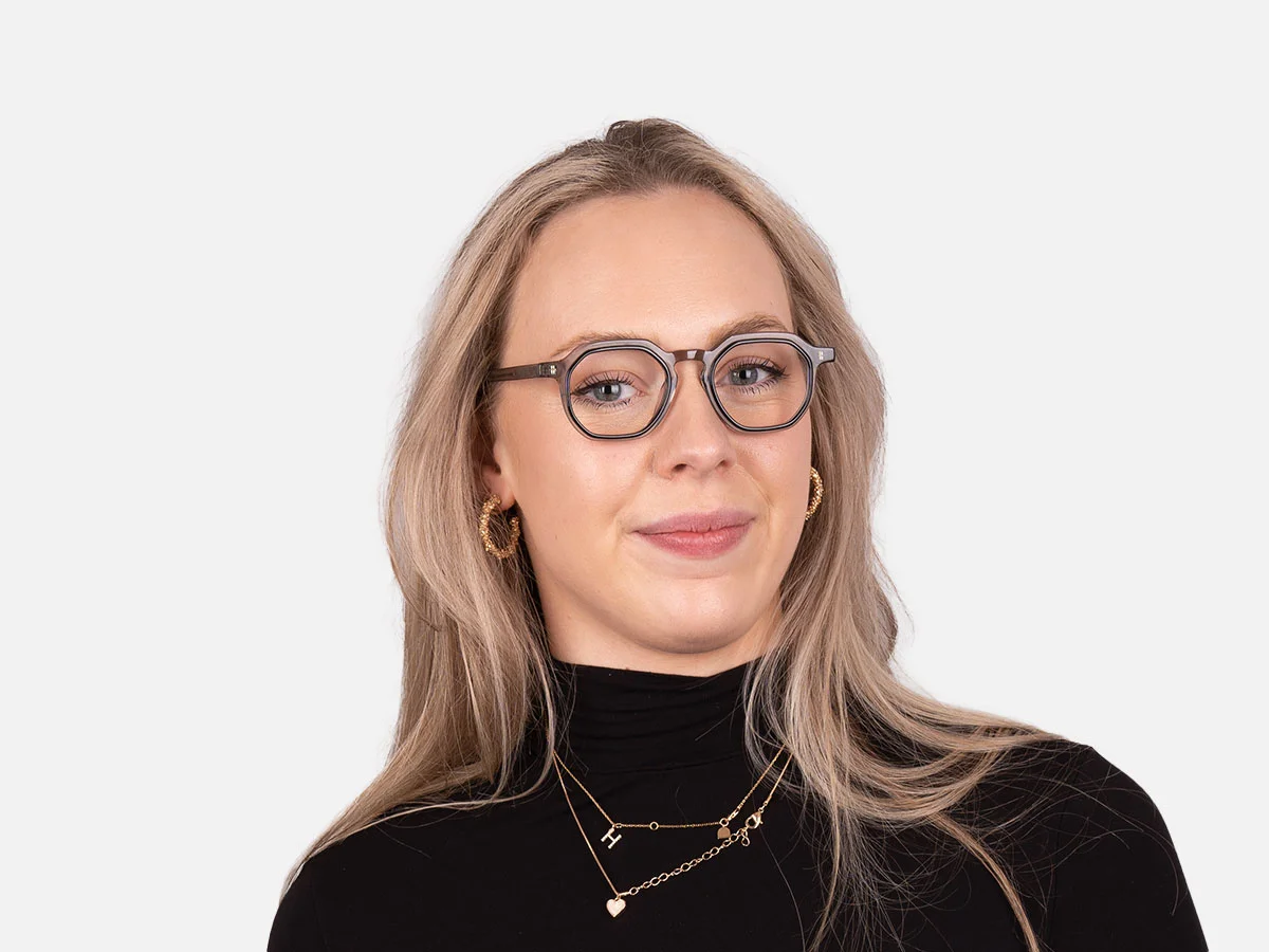 Clear Grey Glasses-7