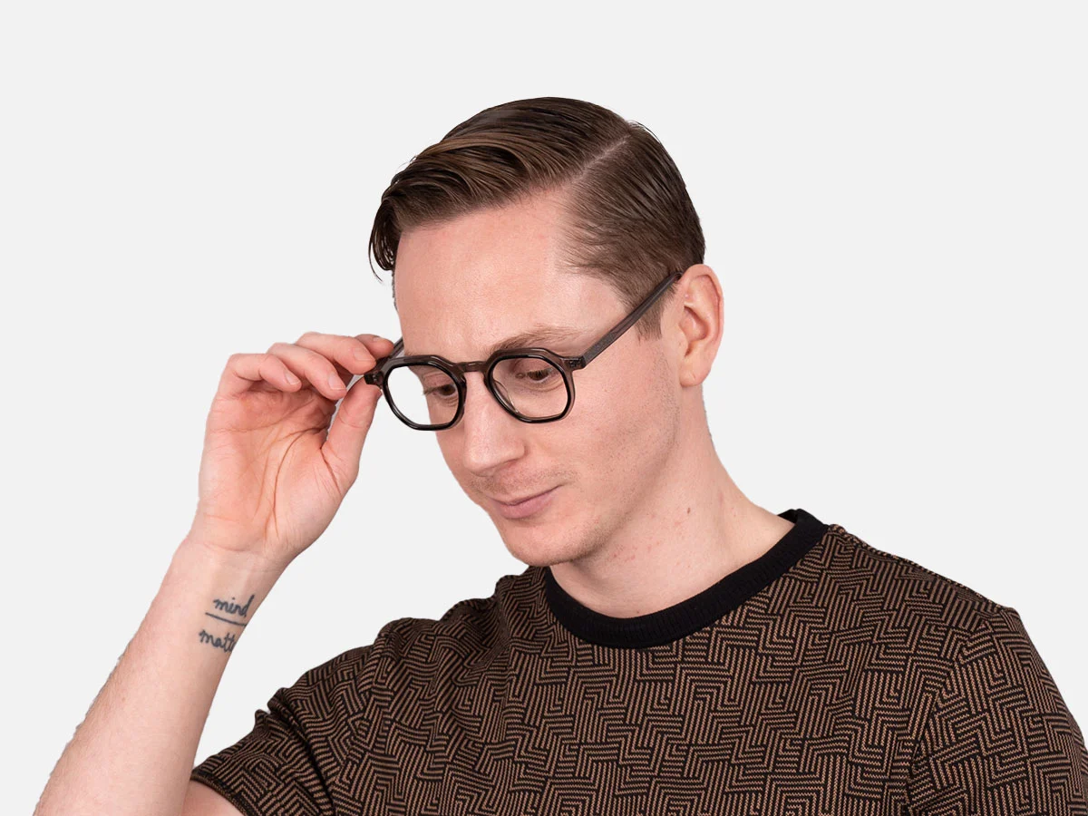 Clear Grey Glasses-7