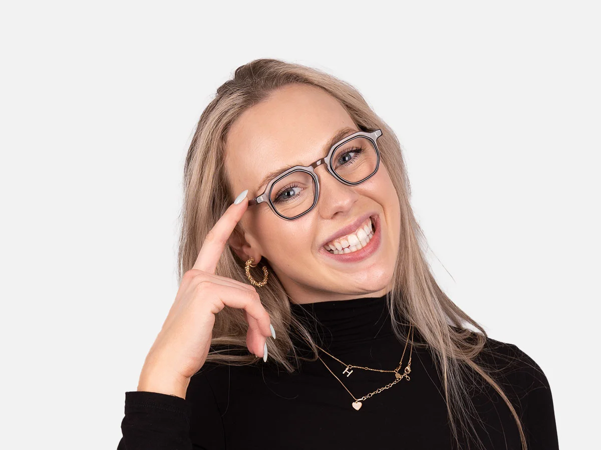 Clear Grey Glasses-7