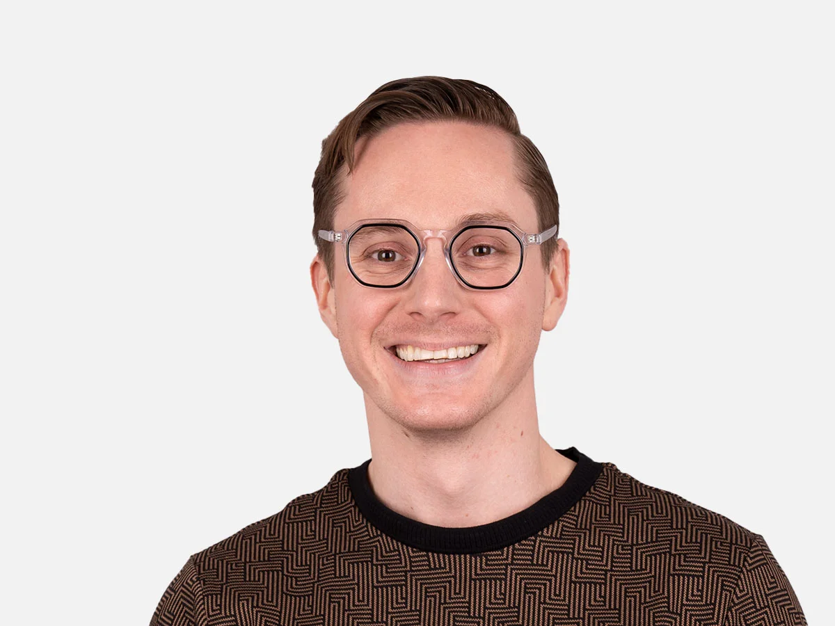 Black Clear Eyeglasses-7