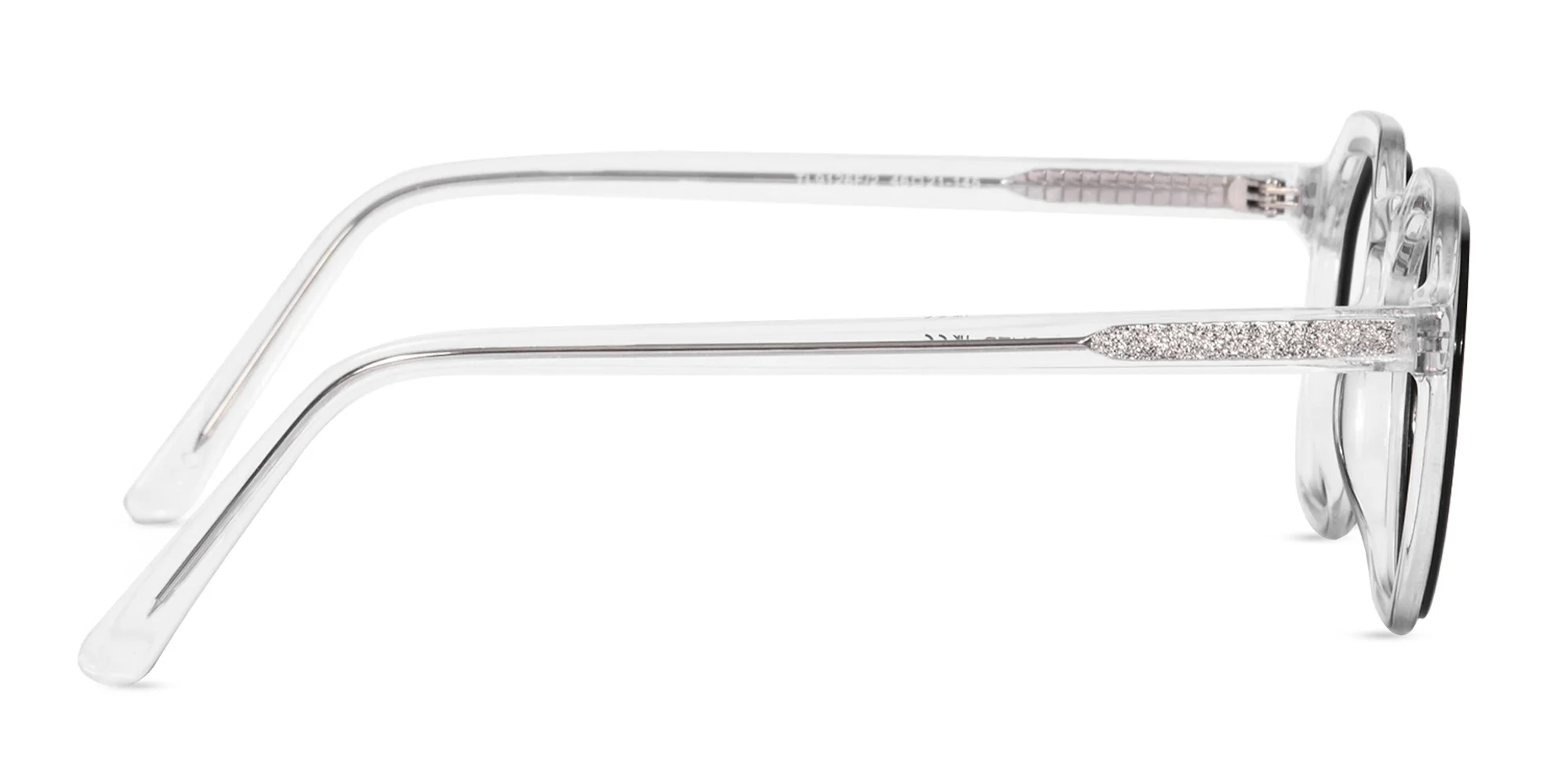 Black Clear Eyeglasses-4