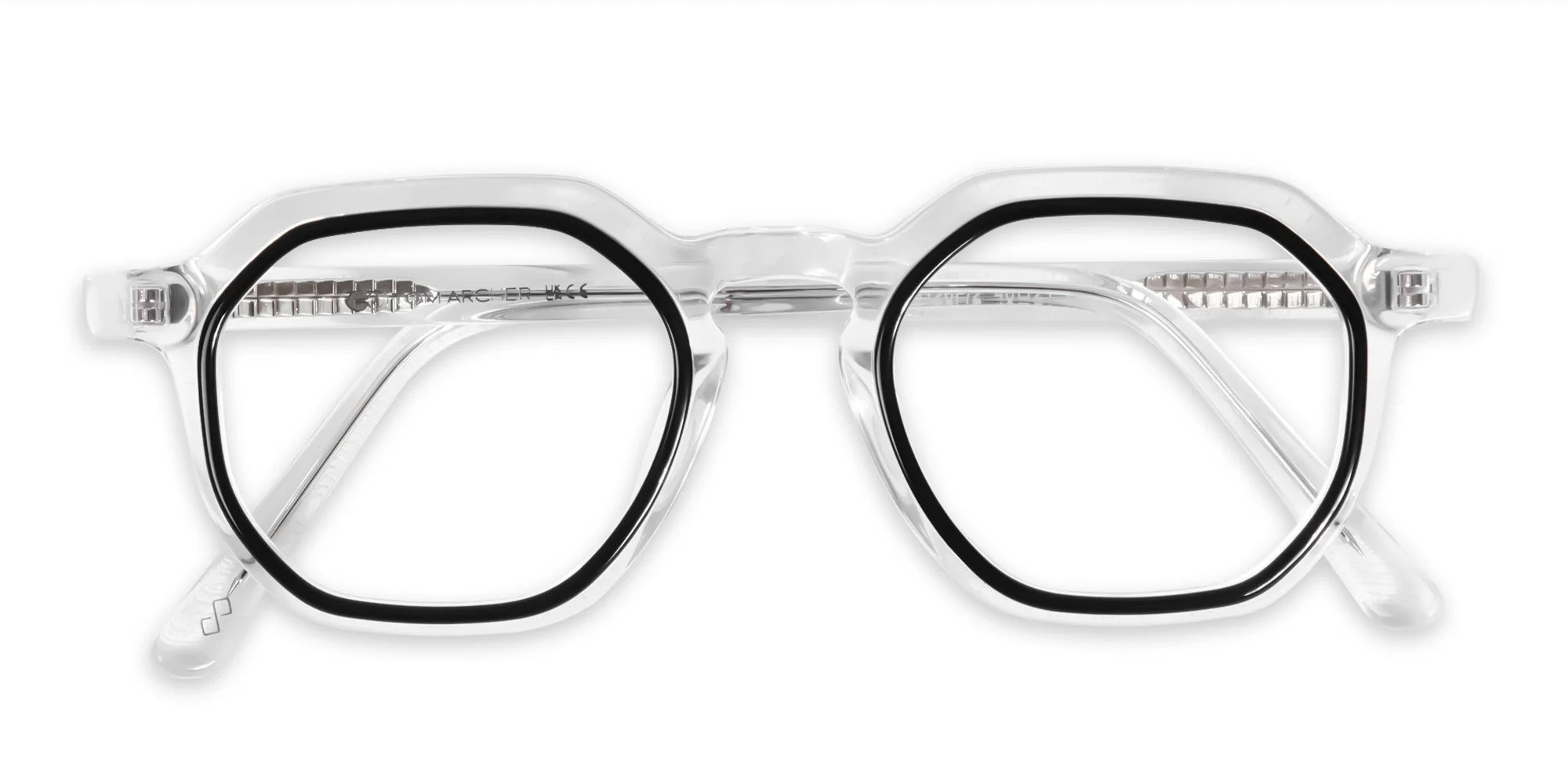 Black Clear Eyeglasses-6