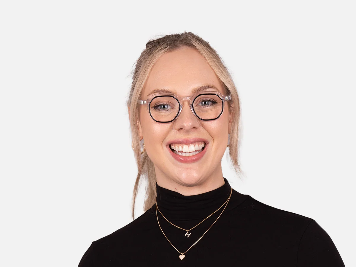 Black Clear Eyeglasses-7