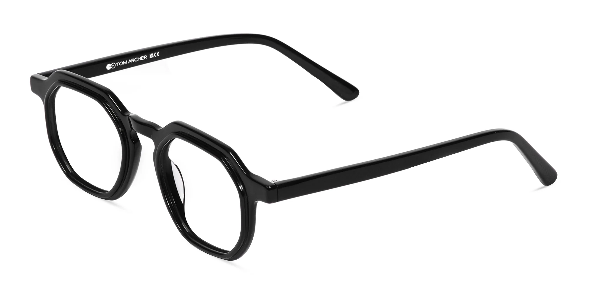 Black Rimmed Glasses-3