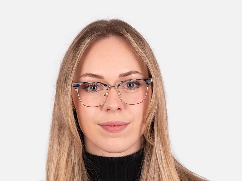 Designer Tortoise Shell Glasses-55