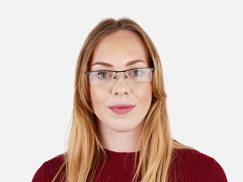 black and red half-rim rectangular glasses frames-18