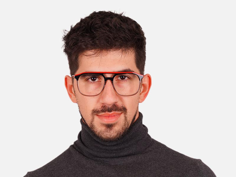 Pilot Shape Glasses-41