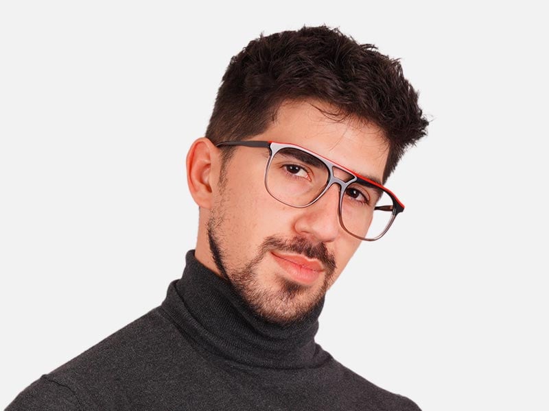 Pilot Shape Glasses-42