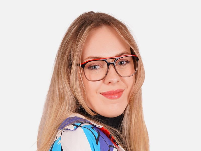 Pilot Shape Glasses-53