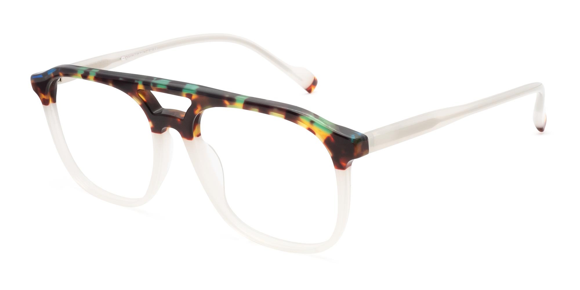 Tortoise Shell Pilot Glasses-3