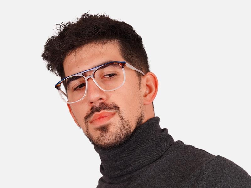 Tortoise Shell Pilot Glasses-43