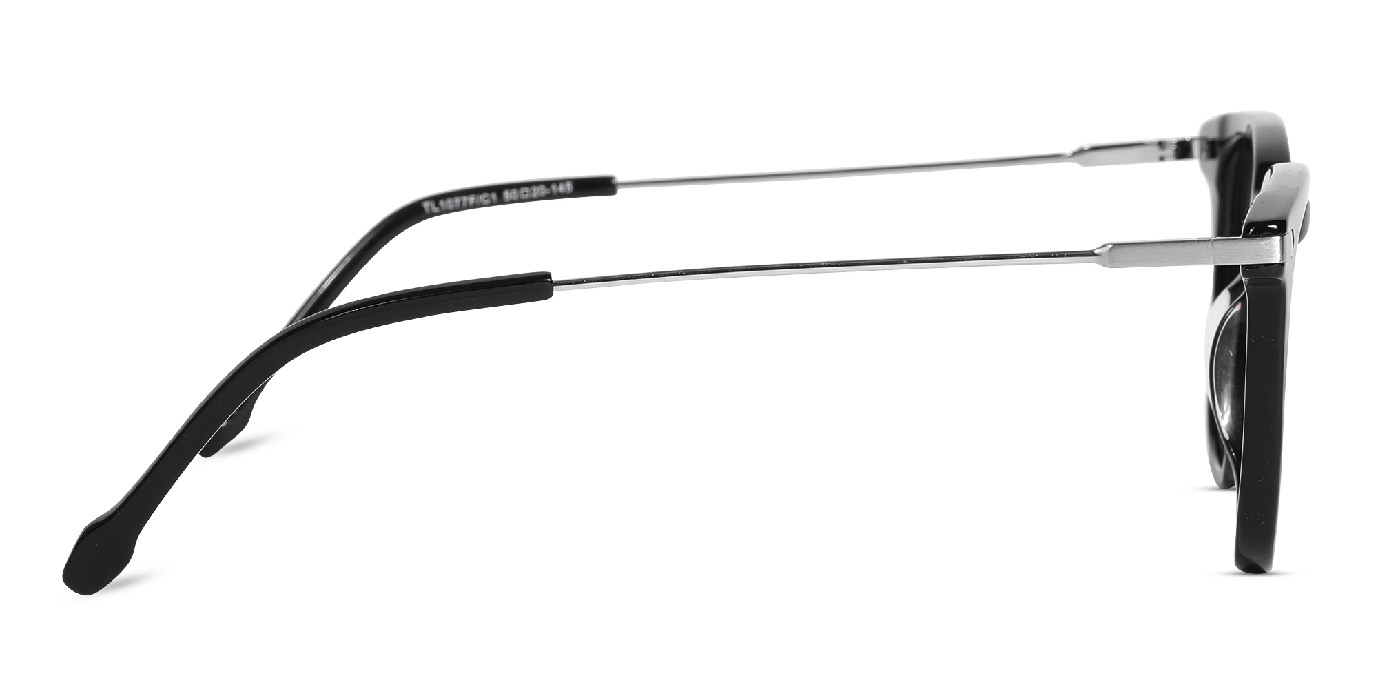 Square Black Frame Glasses 4