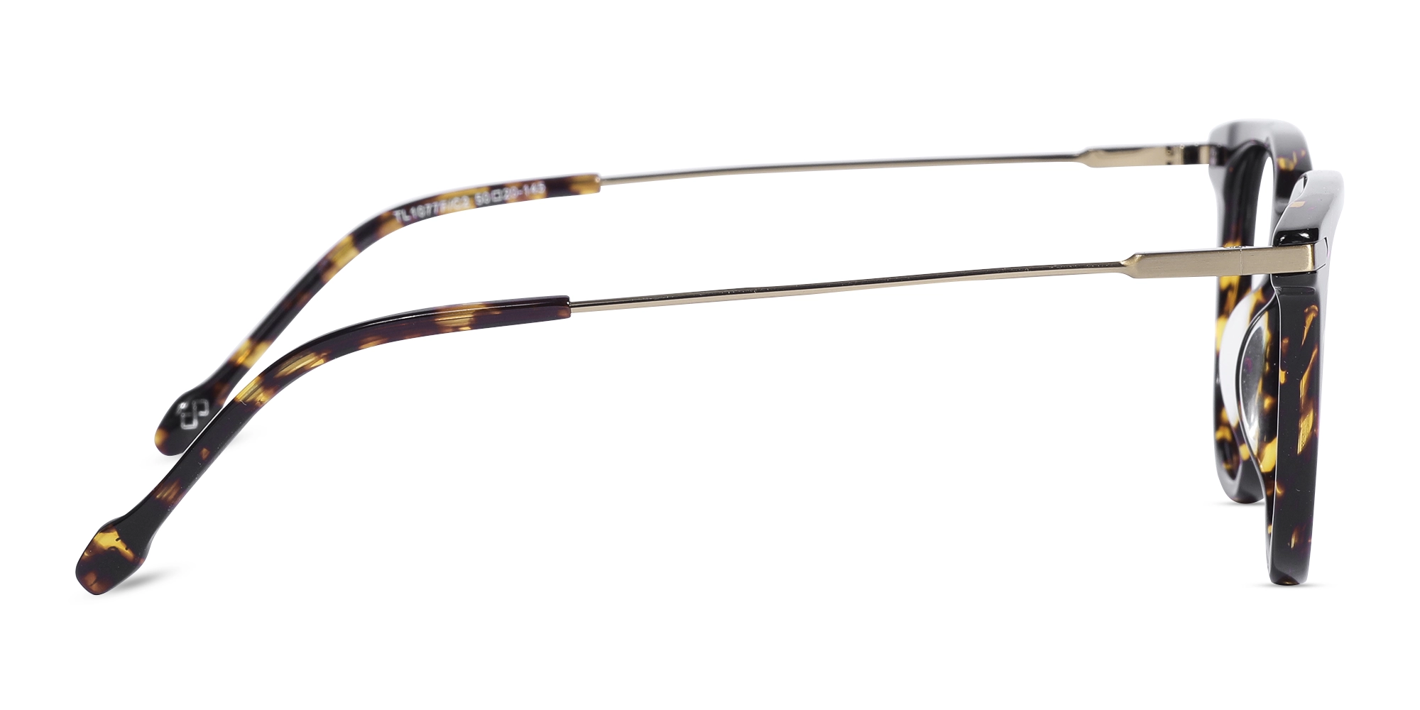 Havana Tortoise With Gold Temple 4