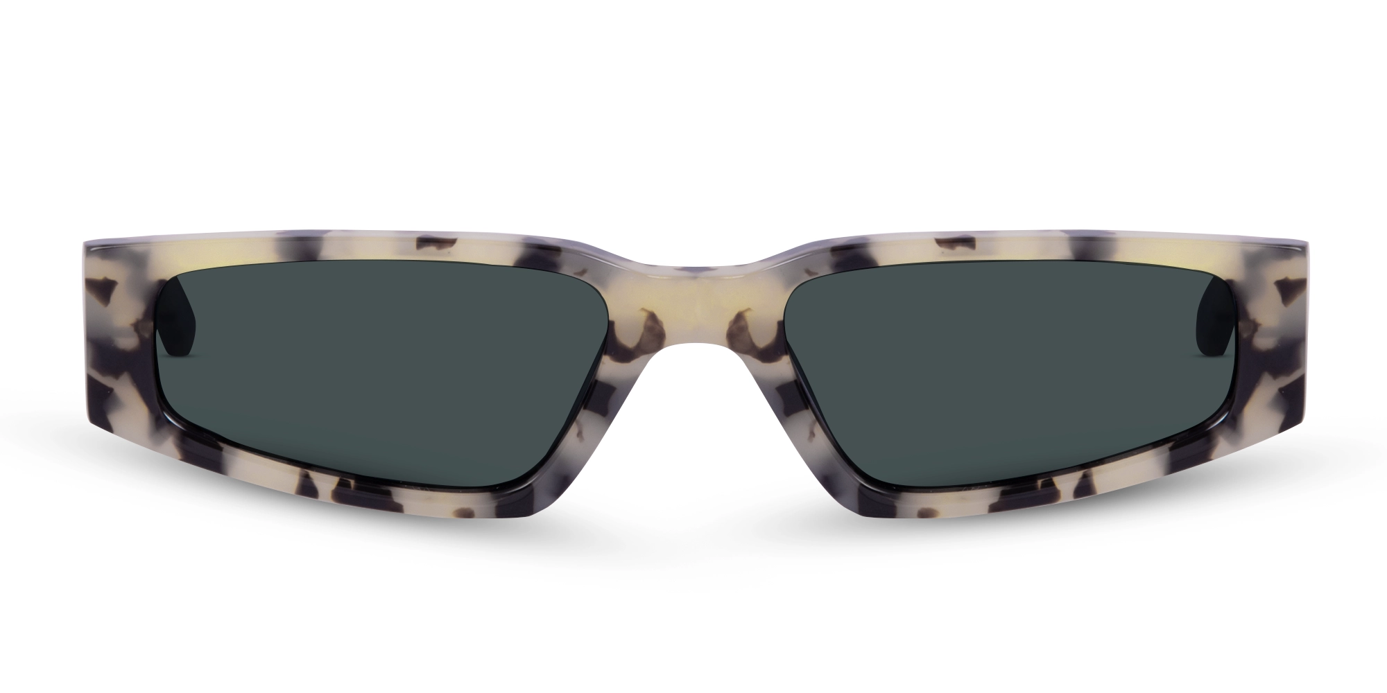 Small Rectangle Cat Eye Sunglasses-1