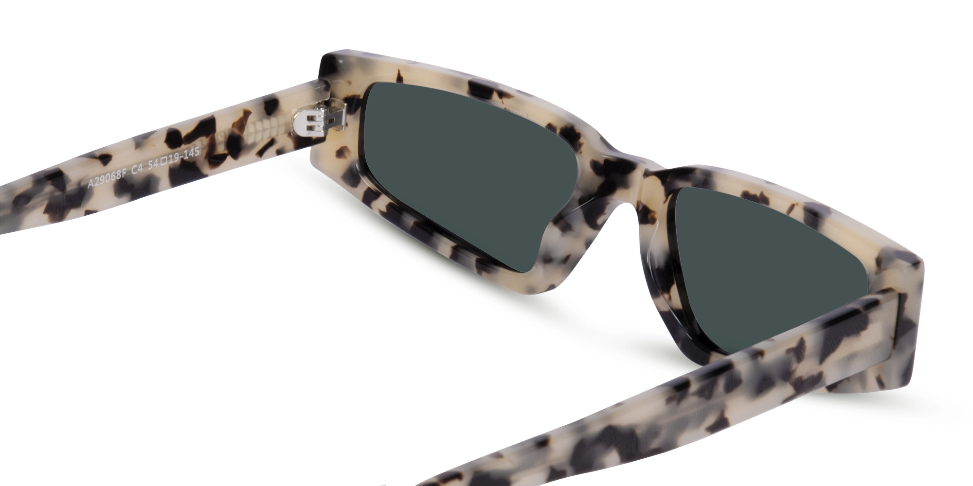 Small Rectangle Cat Eye Sunglasses-5