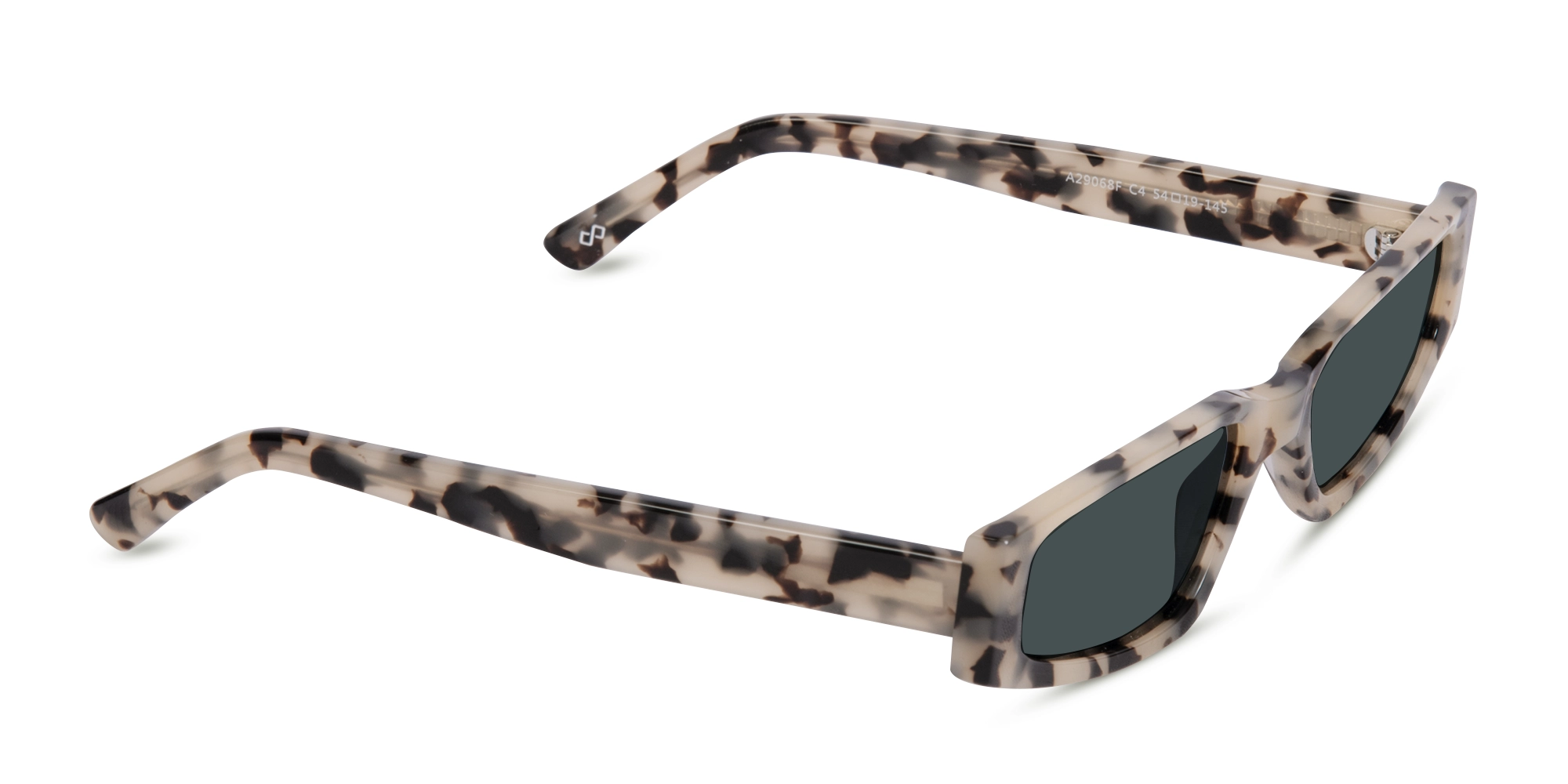 Small Rectangle Cat Eye Sunglasses-2
