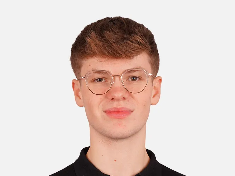 Round Gold Glasses-2