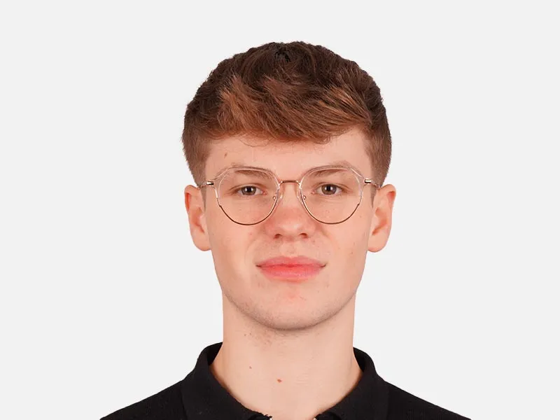 Round Gold Glasses-2