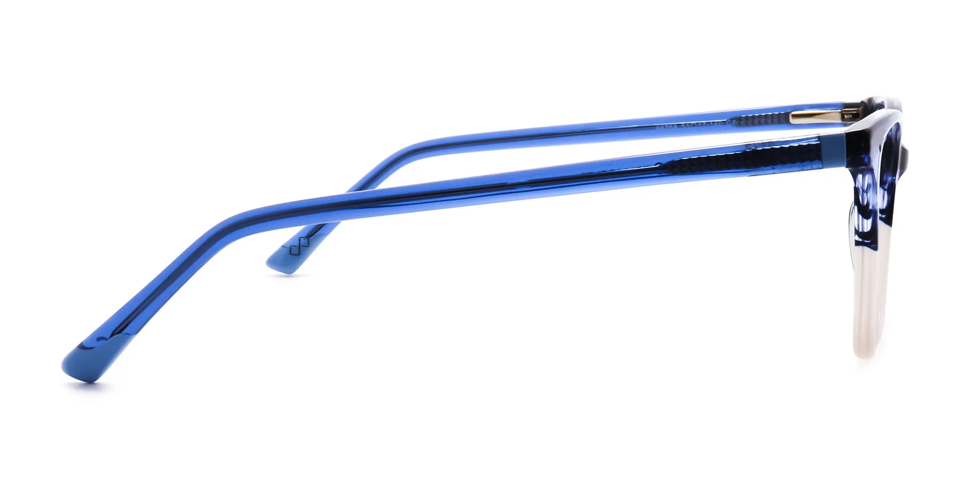 dual tone square glasses - 2