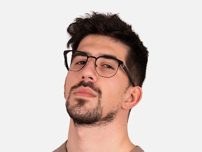 Black Eyeglass Frames-2