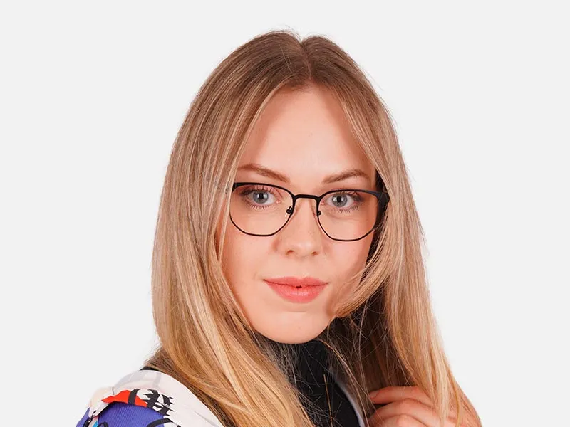 Black Eyeglass Frames-2