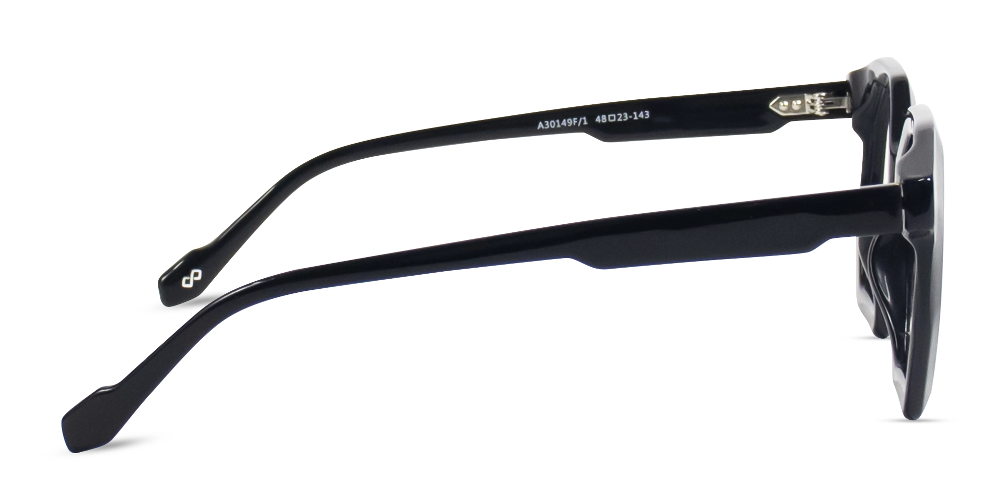 Black Hexagonal Glasses 4