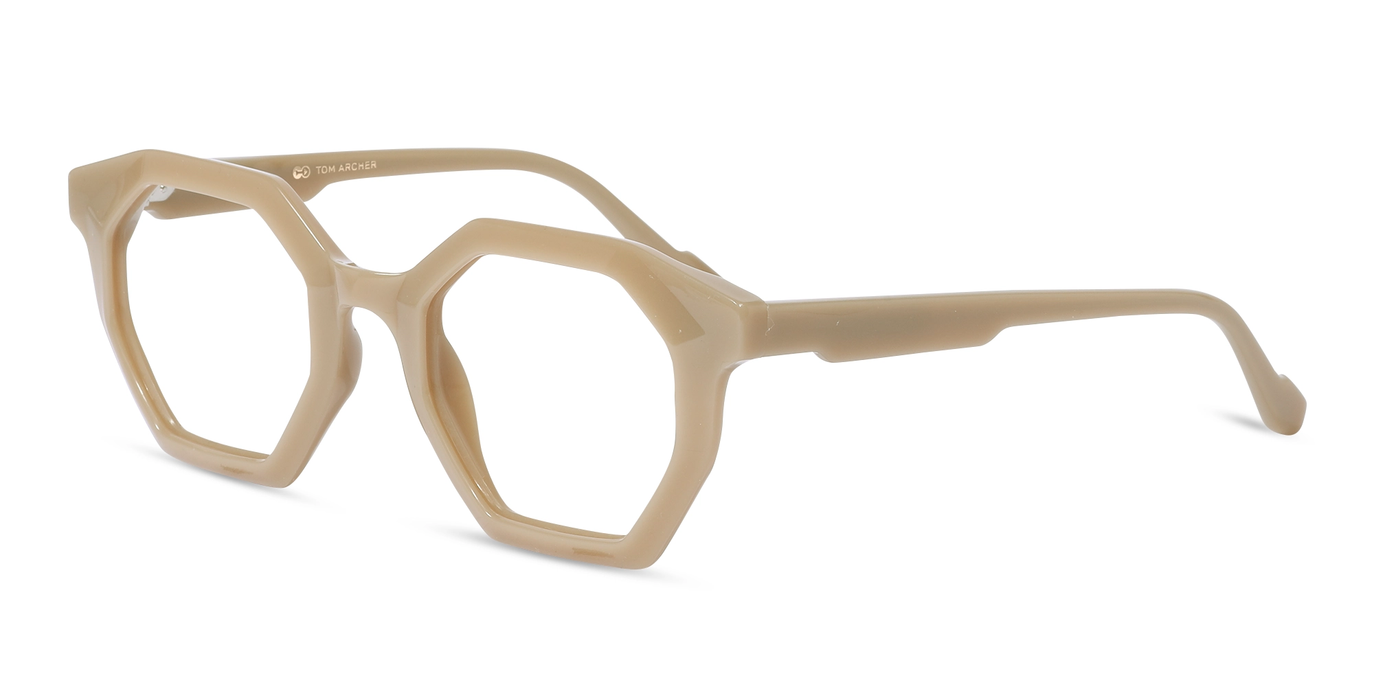 Beige Taupe Glasses 3