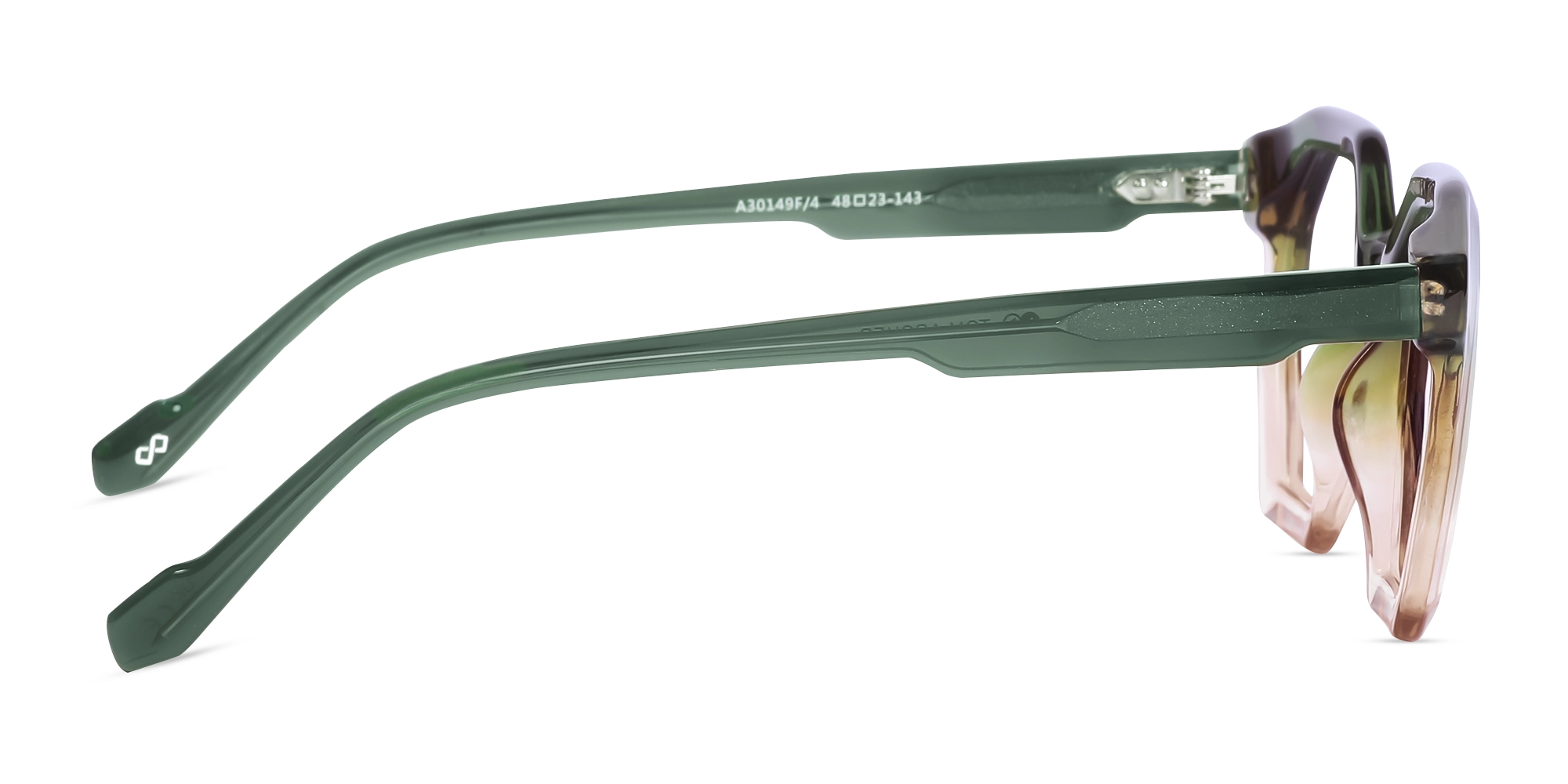 Green & Peach Glasses 4