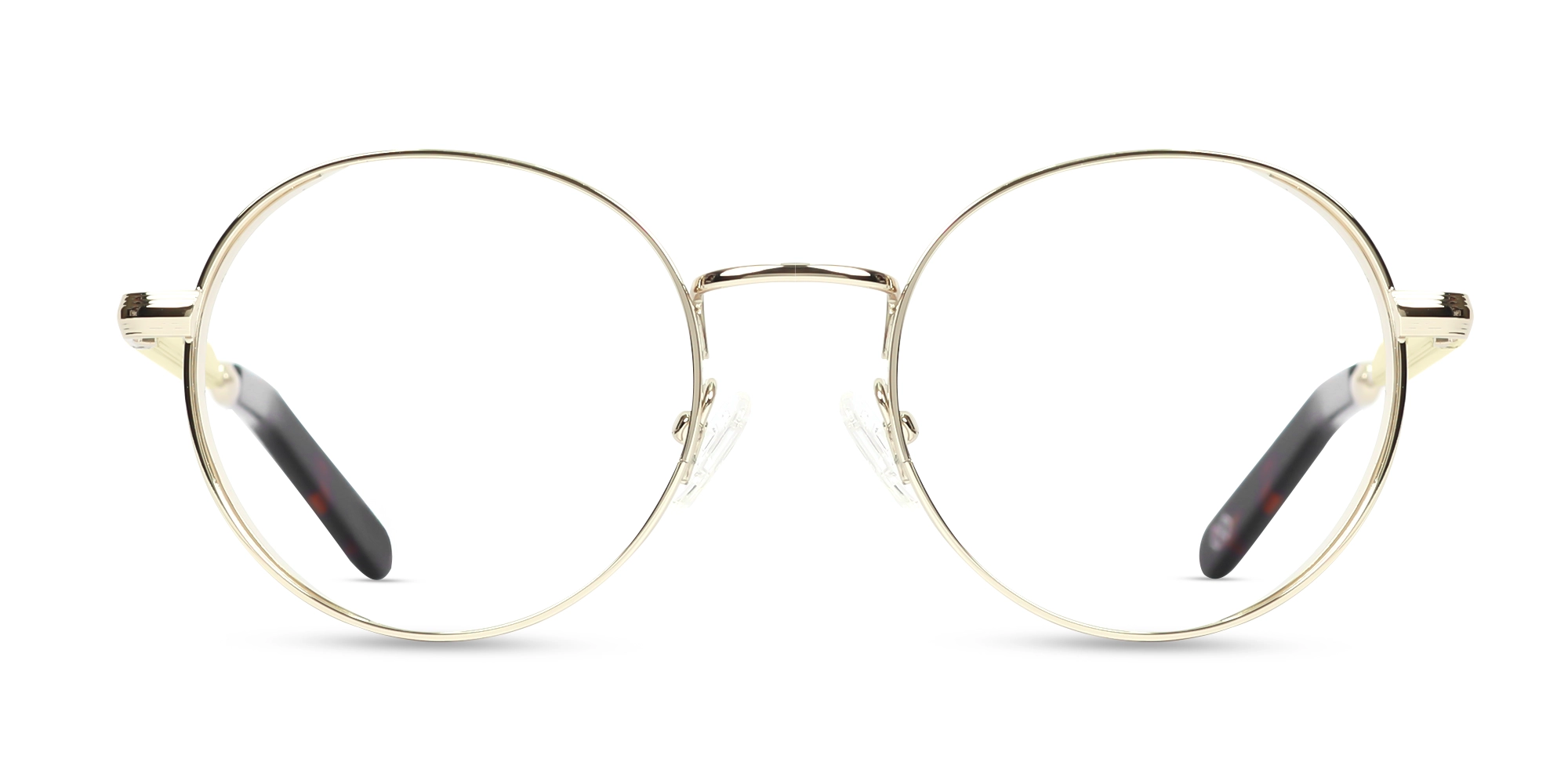 Champagne Gold & Round Glasses-1