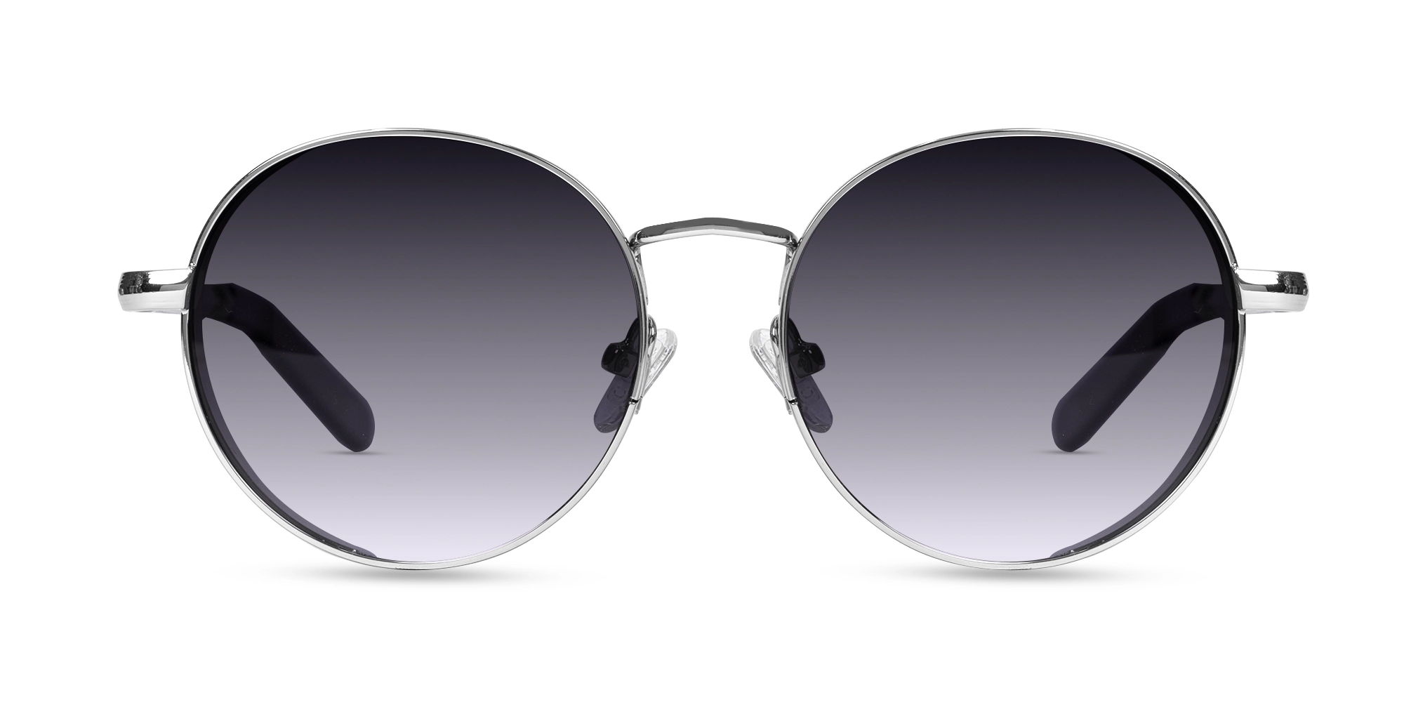 Silver Metal Round Sunglasses | Specscart-1 Silver Metal Round Sunglasses | Specscart-1