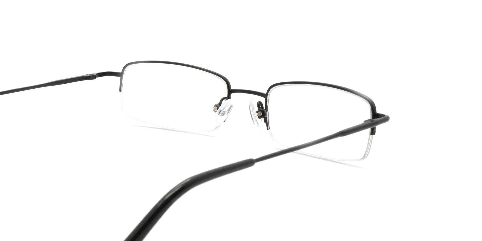 metal half frame glasses -2