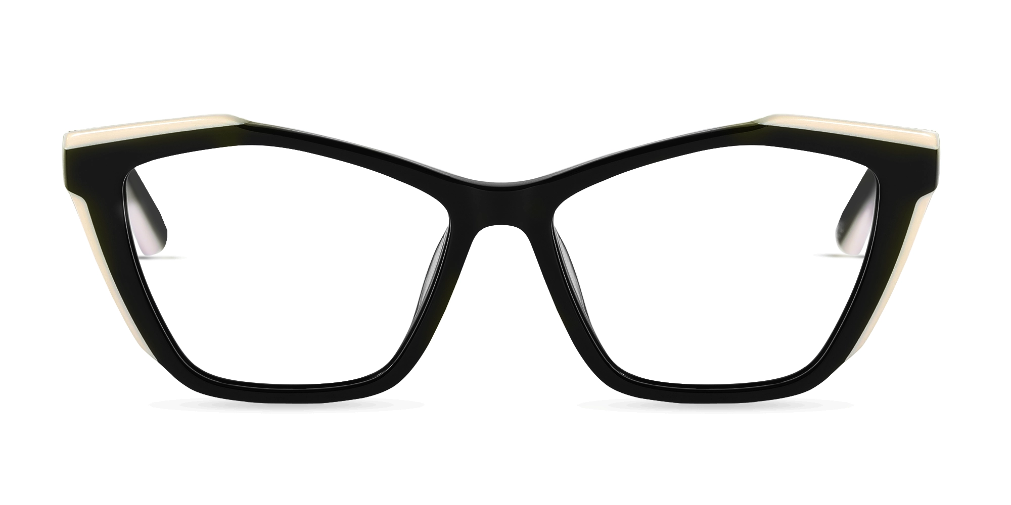 Black Cat Eye Eyeglasses 1