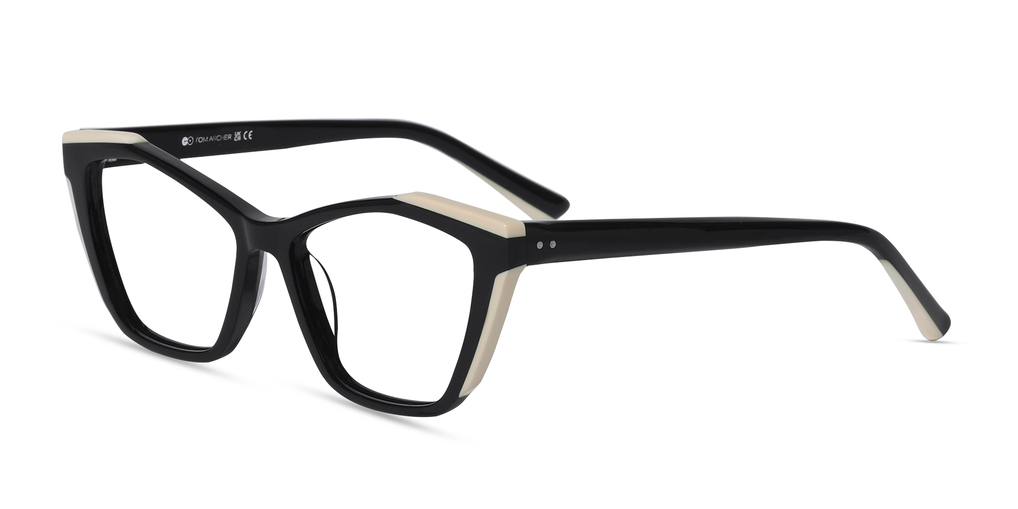 Black Cat Eye Eyeglasses 3