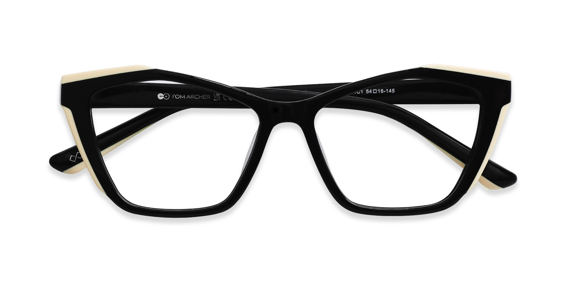 Black Cat Eye Eyeglasses 6