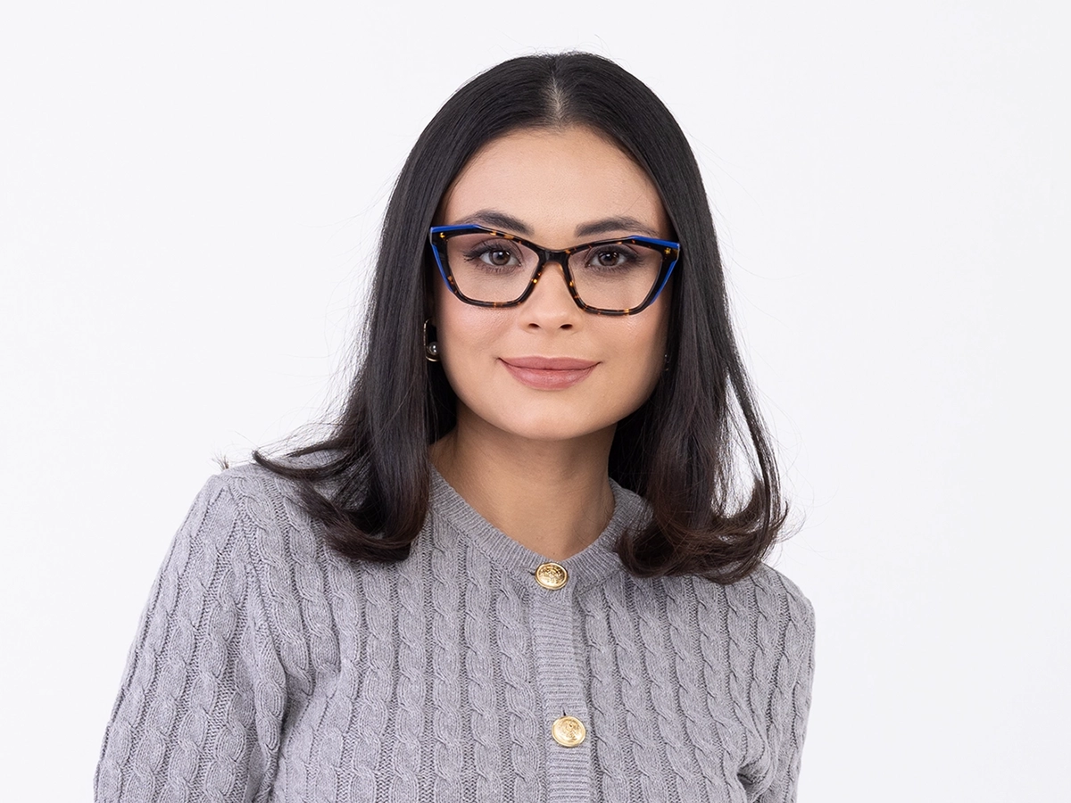 Havana Tortoise Cat Eye Glasses 51