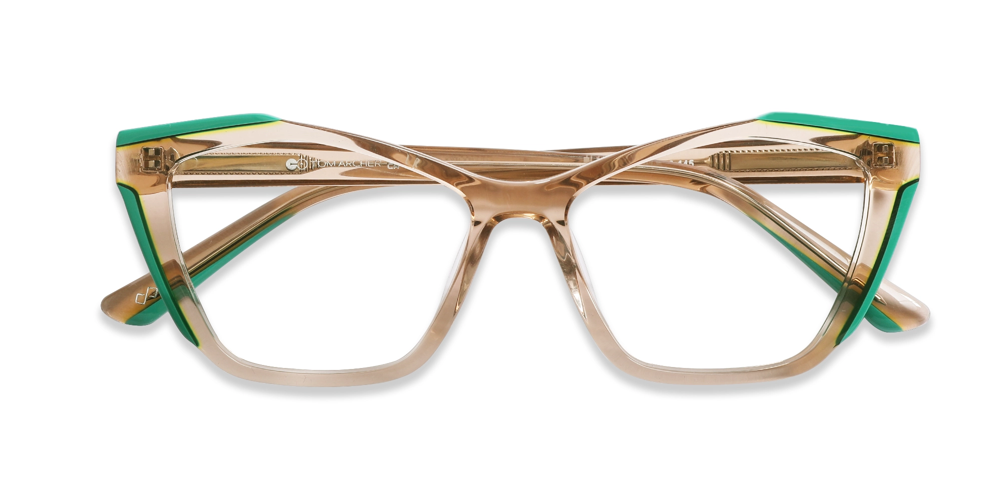 Gold Cat Eye Glasses 6