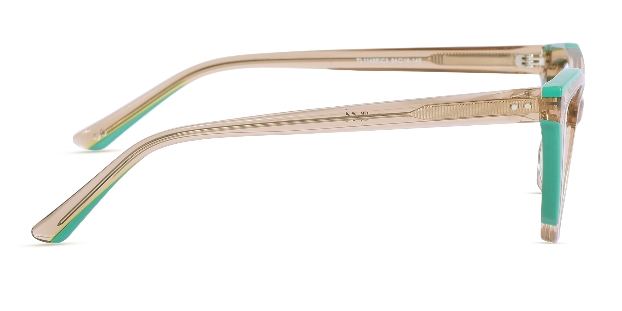 Gold Cat Eye Glasses 4