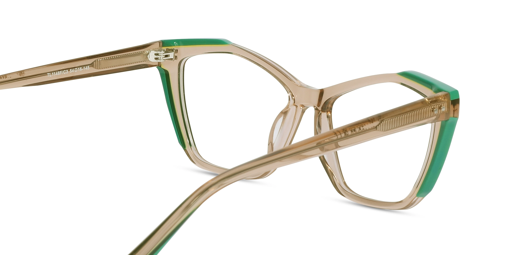 Gold Cat Eye Glasses 5