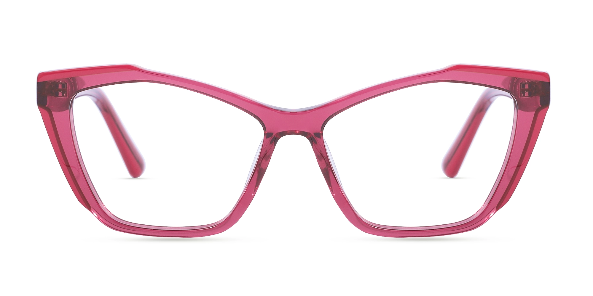 Pink Cat Eye Eyeglasses 1