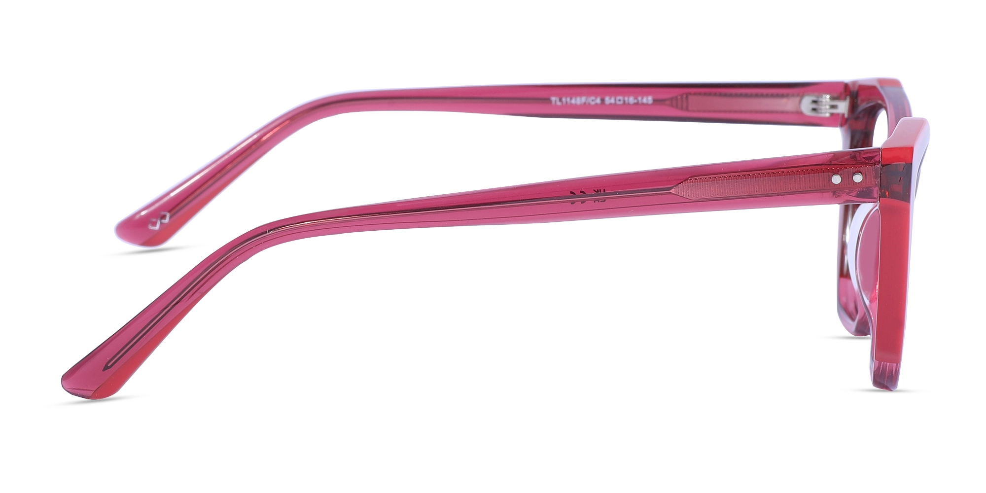 Pink Cat Eye Eyeglasses 4