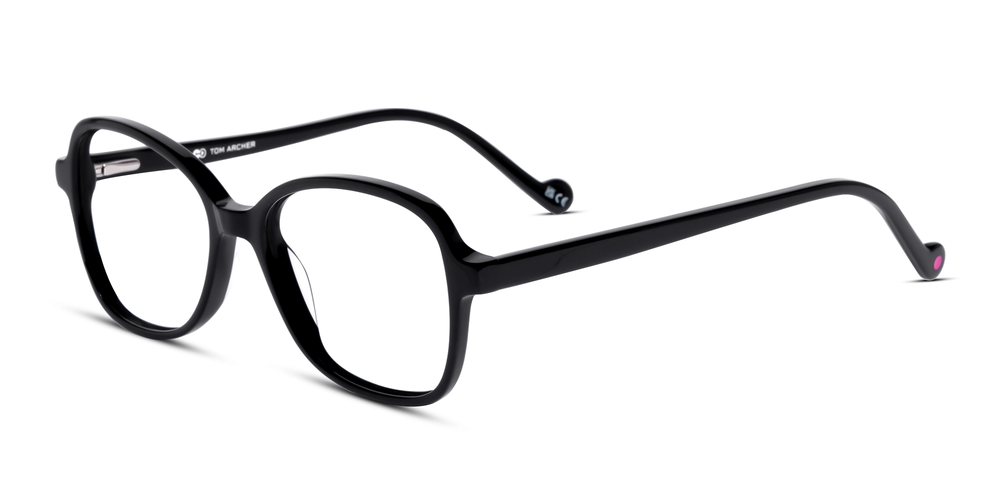 Black Butterfly Acetate Glasses For Women-3