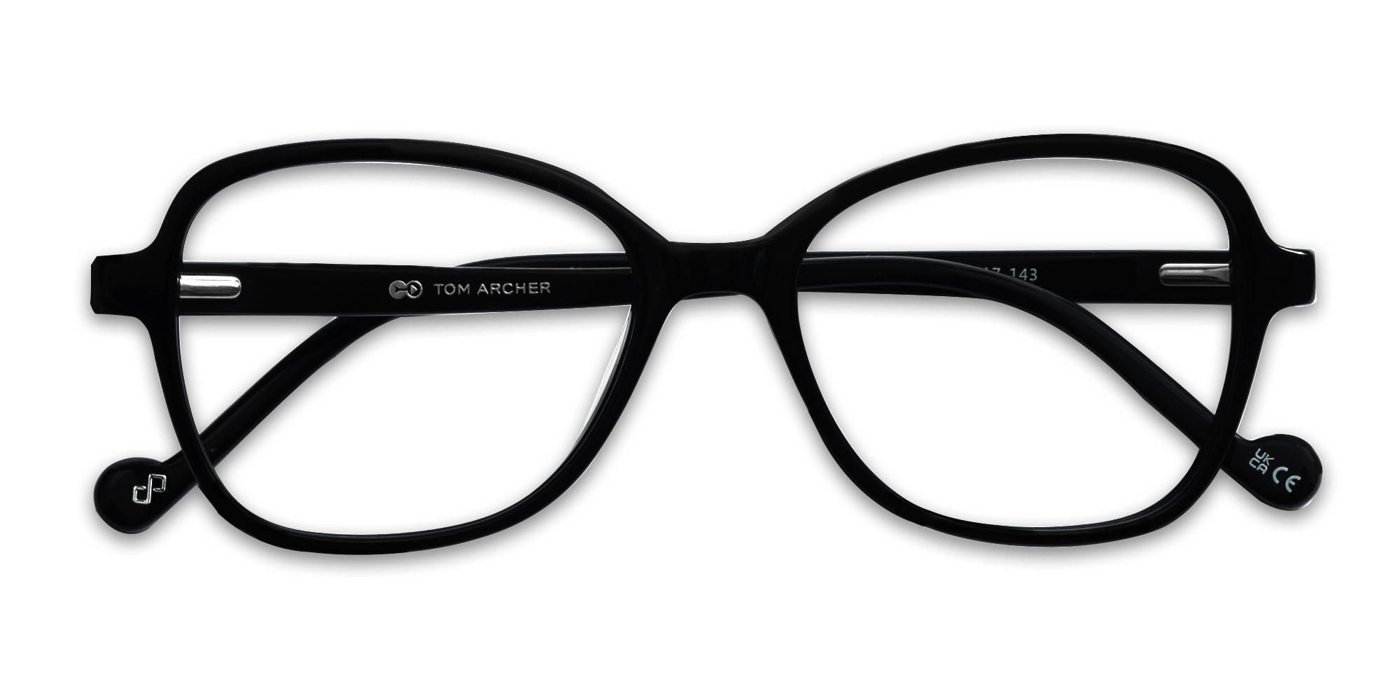 Black Butterfly Acetate Glasses For Women-6