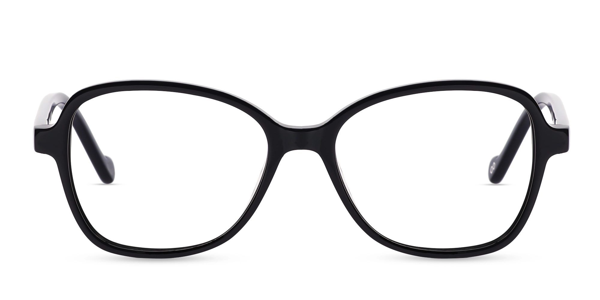 Black Butterfly Acetate Glasses For Women-1