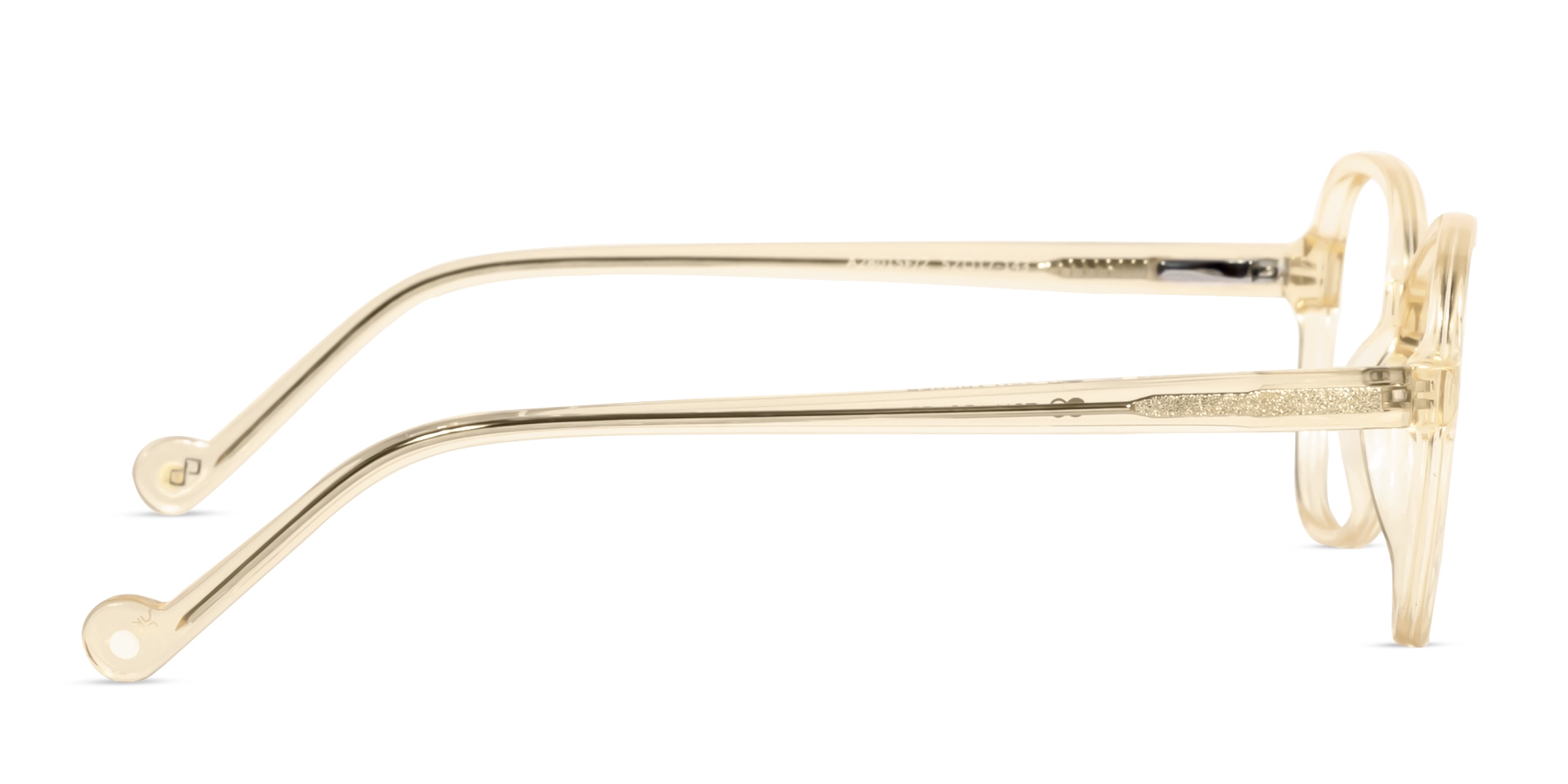 Crystal Champagne Acetate Butterfly Eyeglasses-4